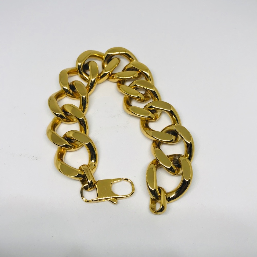 18k gold plated bracelet